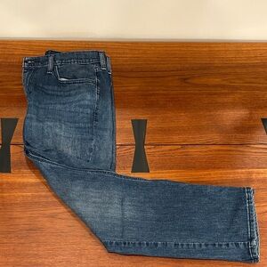 Levi's Dark Blue Straight Jeans